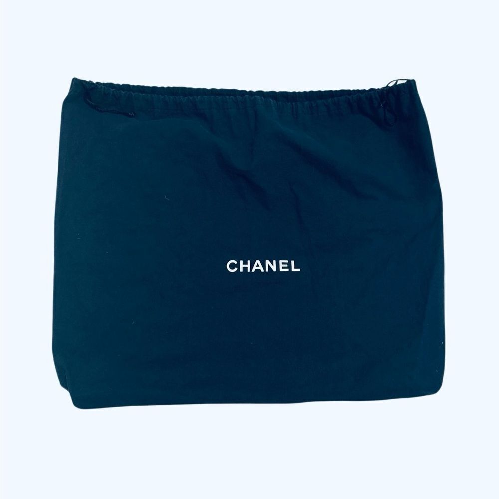 CHANEL Navy Fabric dust bag